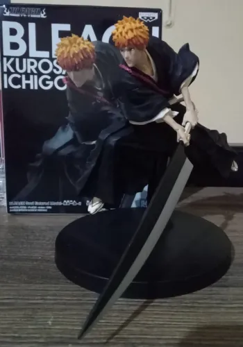 Action Figure Ichigo Kurosaki - Bleach original banpresto