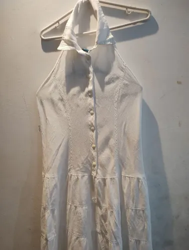 Vestido longo branco Tam 44