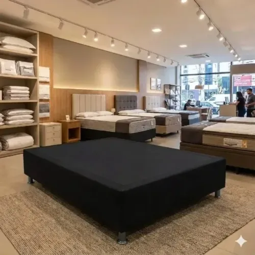 cama box base novas preta varios tamanhos - entregamos