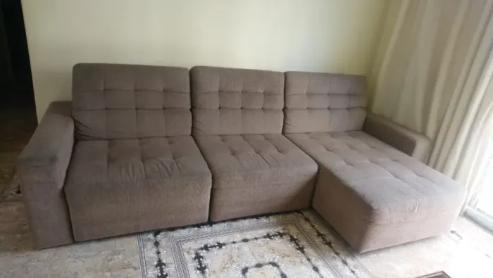 Sofá Retrátil Confortável Desmontável Usado 