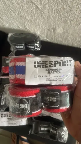 Bandagem Elástica One Sport - Muay Thai/Boxe 3 metros