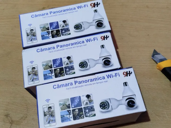 Lâmpada câmera wi fi app yousee 