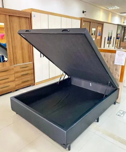 Cama Box Baú com Design Moderno e Funcional
