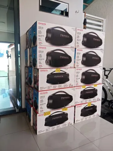 Caixa de Som Bluetooth Aiwa Portátil (lacrado)