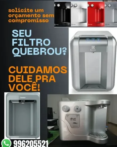 Purificador de Água - Seu Filtro Quebrou?