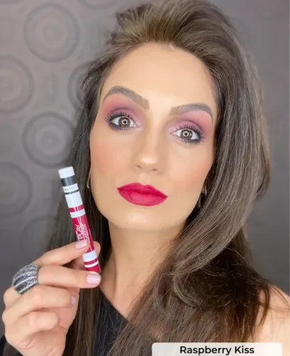 Batom Líquido Matte Play - Raspberry Kiss