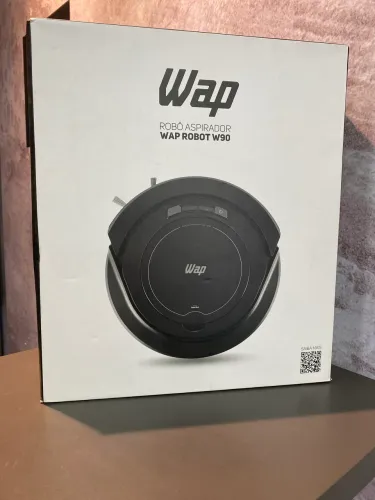Robô Aspirador De Pó Wap Robot W90 30w 250ml Bivolt Preto Preto 127/220v