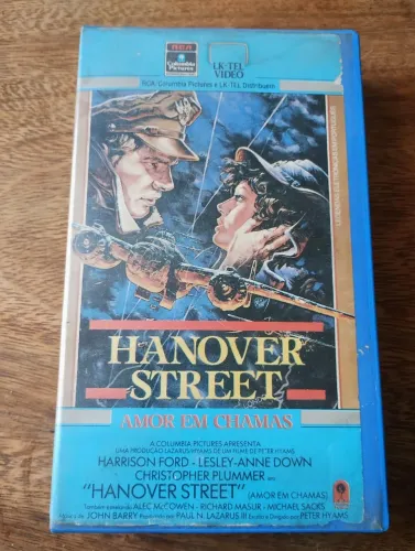 Filme em VHS Romance - Hanover Street - Amor em Chamas ( Harrison Ford )