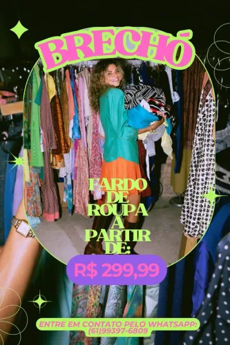 Fardo de roupas a partir de R$ 299,99