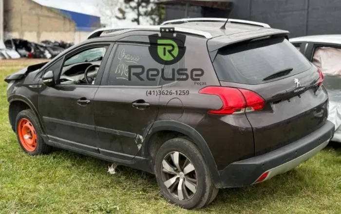 Sucata Peugeot 2008 Allure 1.6 16v Vvt 2018 2019 Reitida de peças Motor Cambio 
