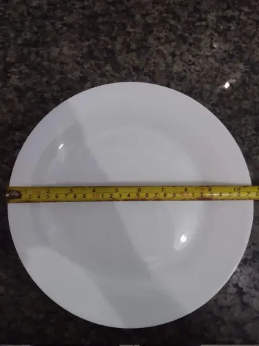 Prato Branco 27cm