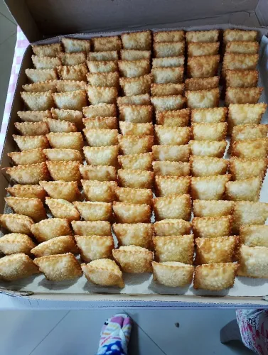 Mini Pastel frito na hora 