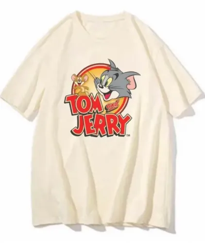 Camiseta Tom e Jerry - Unissex