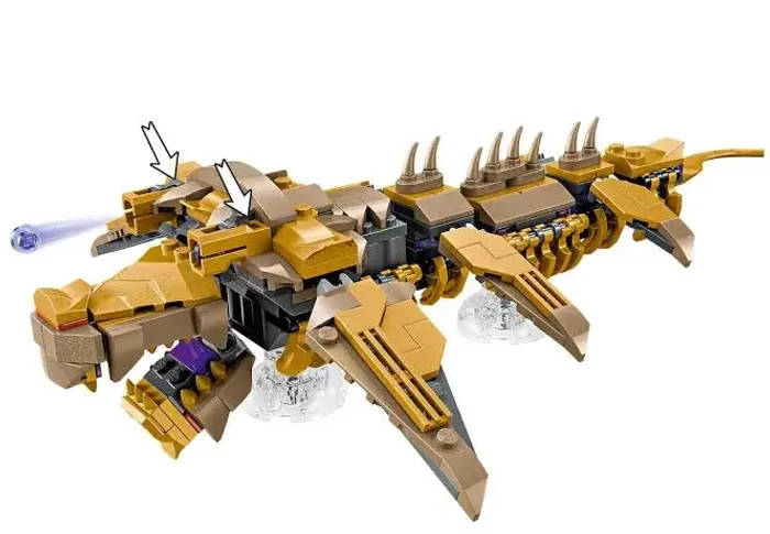 Lego Marvel 76290 apenas a Nave
