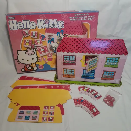 Jogo de esconde-esconde da Hello Kitty