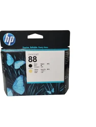 Kit Cabeça De Impressão Hp 88 Original C9382a Vencido/ YELLOW E BLACK