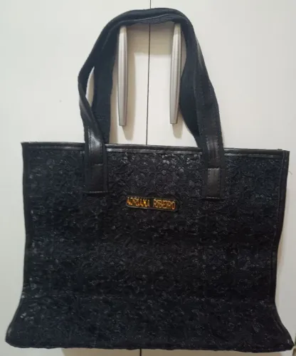 Bolsa preta Adriana Ribeiro