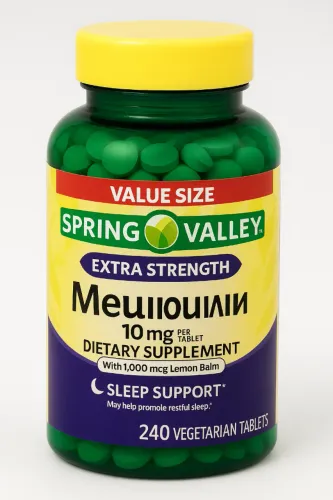 suporte de sono 10mg - Spring valley - importado - 240 tablets