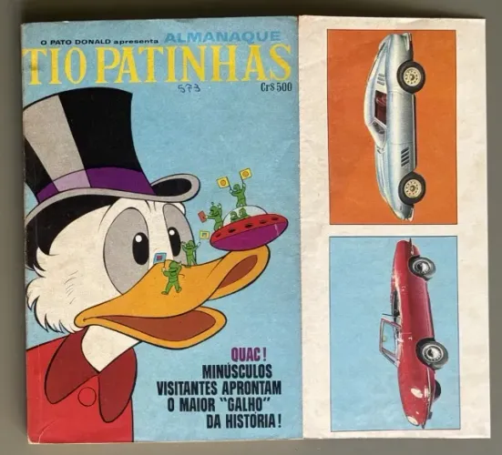 Tio Patinhas 17 Com Figurinhas Originais (1966 - Ed. Abril)