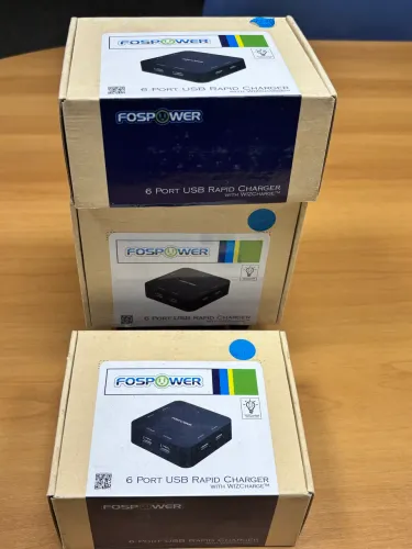 Carregador 6 Portas Profissional Usb Fast Charger Quick 3.0 