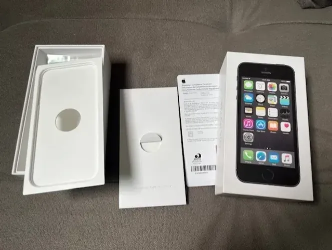 Caixa Iphone 5S Vazia Original