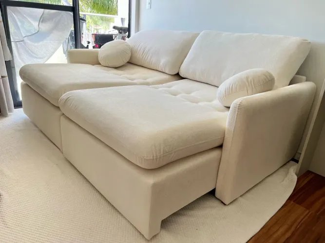Sofá lindo dos sonhos sem Caixa braço slim 