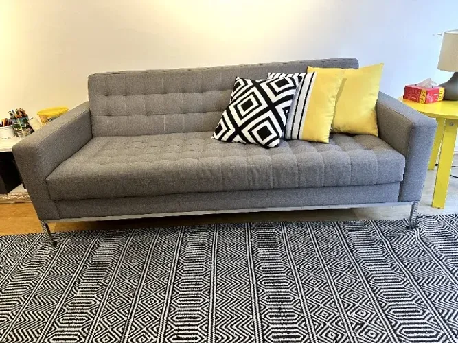 Sofa Oppa Ibirapuera Cinza em ótimo estado