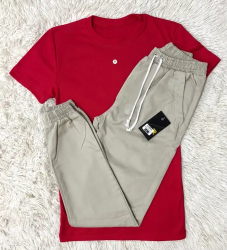 Conjunto P Camiseta e Calça Jogger 36/38