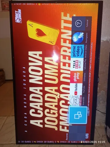Smart TV Samsung 40 polegadas Perfeita (Garantia) - 12X