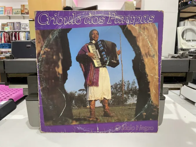 Disco de Vinil Crioulo Dos Pampas O Ídolo Negro