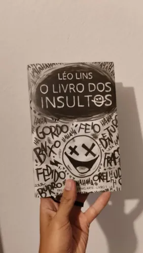 Livro dos insultos Léo Lins autografado