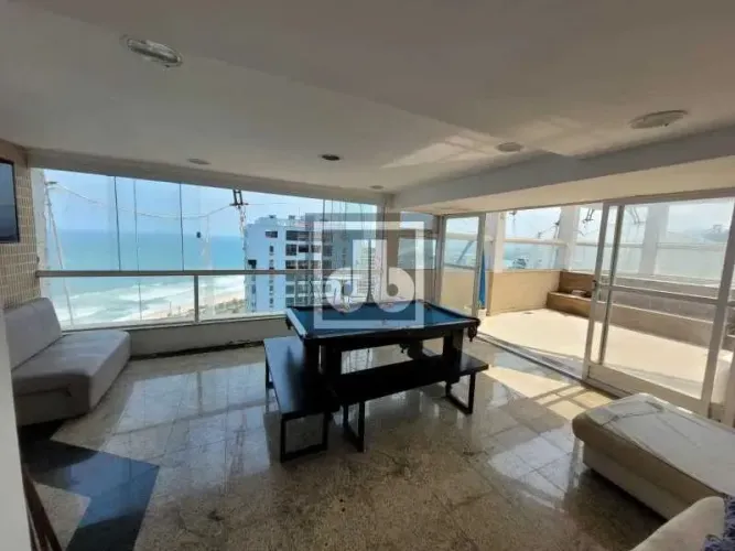 JBB56268 ALFA BARRA - COBERTURA DUPLEX - VISTA MAR E LAGOA - 3QUARTOS(2SUÍTES) - 3 VAGAS -