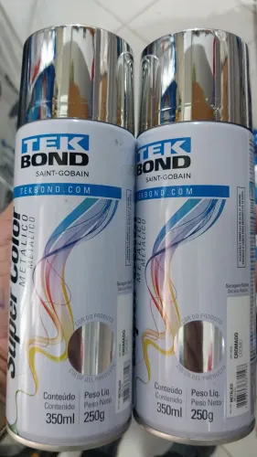 TINTA SPRAY PRATA E DOURADS