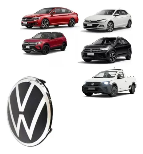 Emblema da Grade Dianteira Saveiro ,Taos, Polo, Nivus, Virtus Vw - 5H0853601DDPJ.
