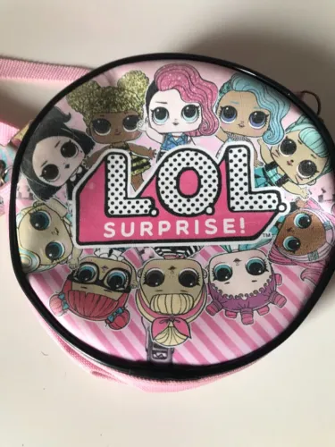 Bolsa Rosa Infantil da Lol Surprise 