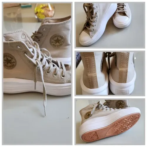 Tênis Converse Chuck Taylor All Star Move Hi Summer Utility Areia (novo)