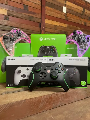 Controle PC TV XBOX ENTREGAMOS COM GARANTIA 
