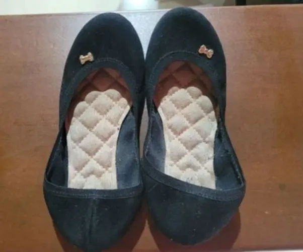 Sapatilha Moleca Preta