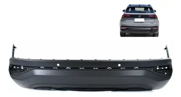 Spoiler Traseiro Preto Volkswagen Nivus 2020 A 2024 Preto Original Vw - 2G58075219B9.