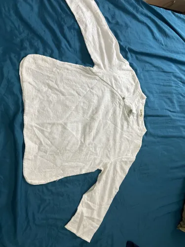 Blusa modelo japonesa branca tam xl