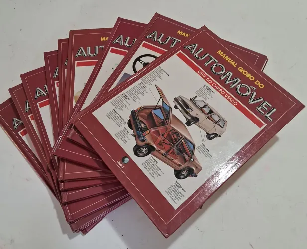 Manual Globo do Automóvel - Guia do Carro Usado - 10 Volumes