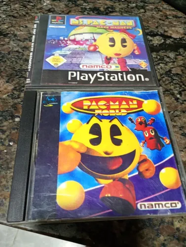 Pac-Man World e Ms. Pac-Man Maze Madne  - PS1
