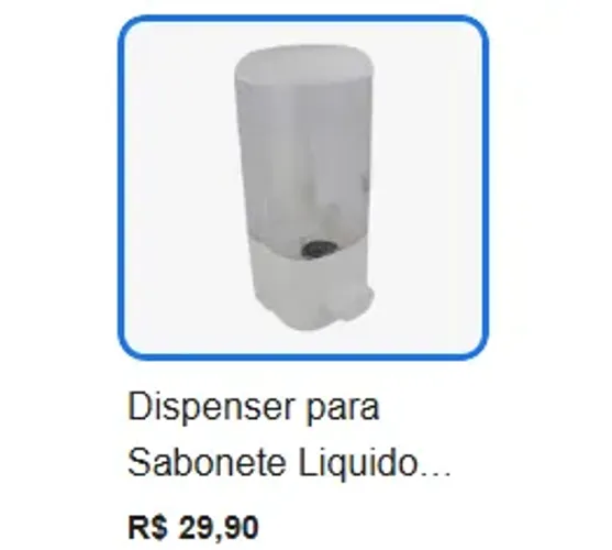 saboneteira dispender