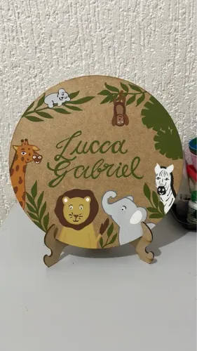 Portas maternidade personalizados