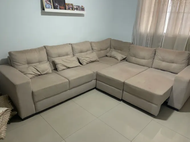 Sofá em L 