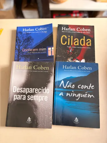 4 livros Harlan Coben