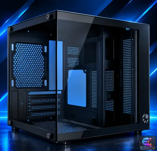 Gabinete Gamer Bluecase em vidro novo, lacrado com garantia!