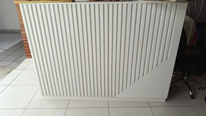 Balcão de MDF Ripado