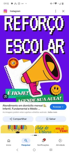 Reforço a domicílio 