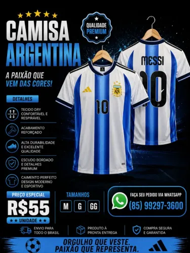 Camisa Premium Argentina